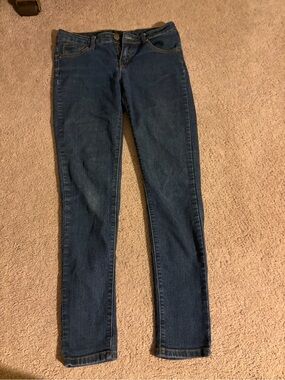 Forever 21 Dark Blue Skinny Jeans